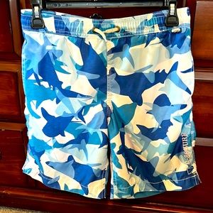 Gap boys swim trunks - shark design